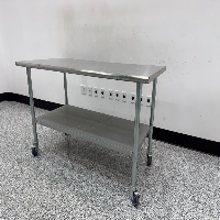 Stainless Steel 5' Laboratory Table image 1